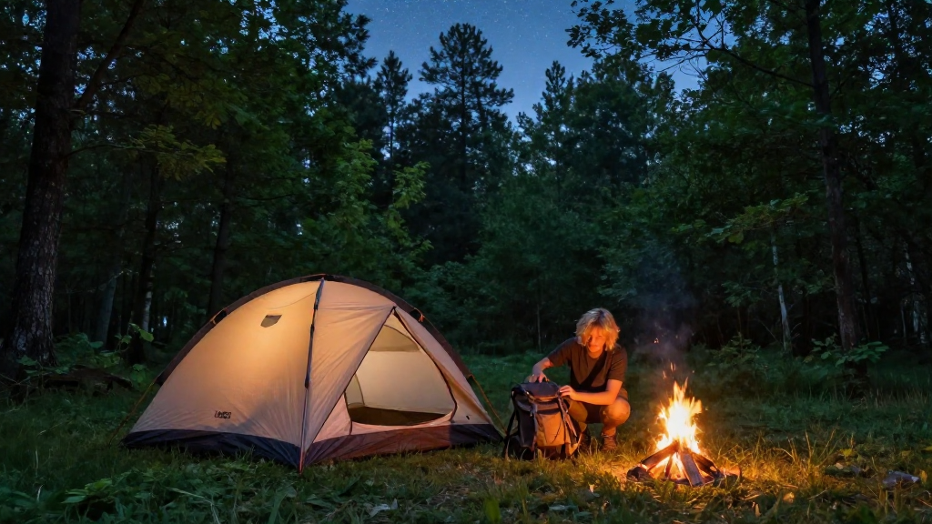 How to Camp Before a Backpacking Trip