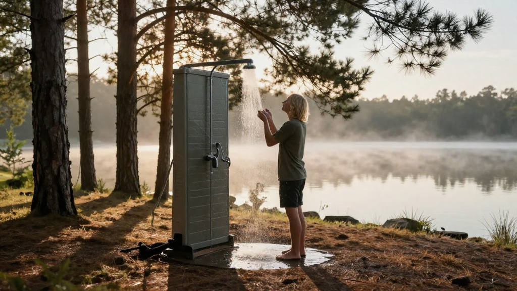How to Shower When Camping
