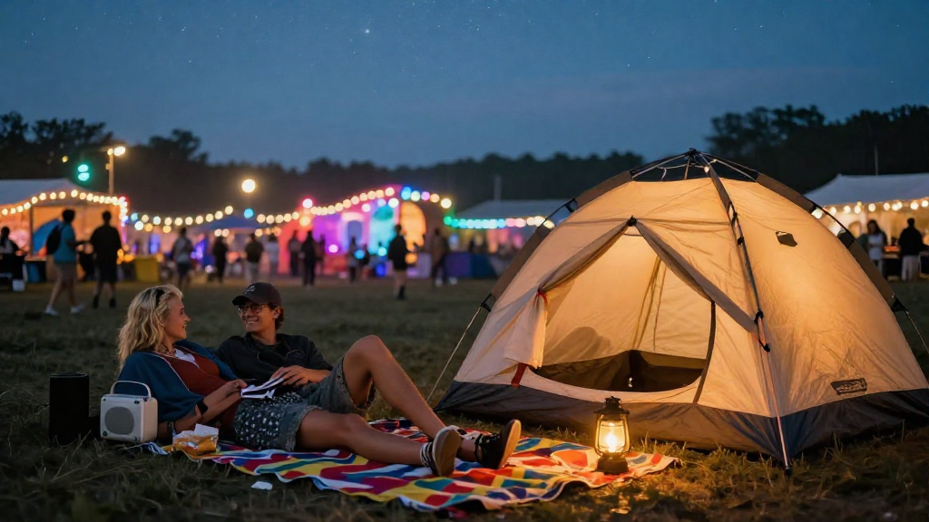 How to Camp at Music or Arts Festivals