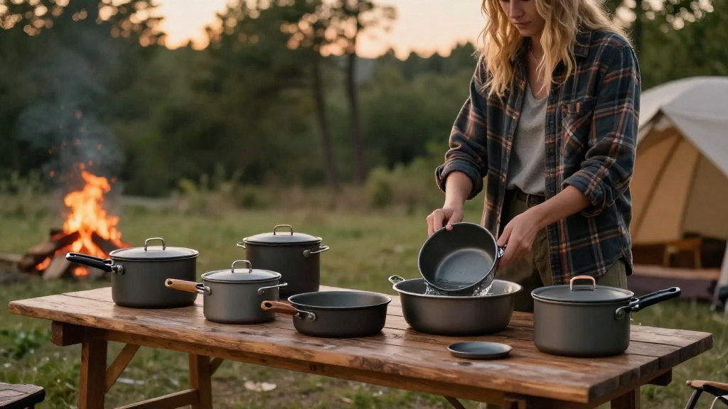 How to Clean Cookware While Camping