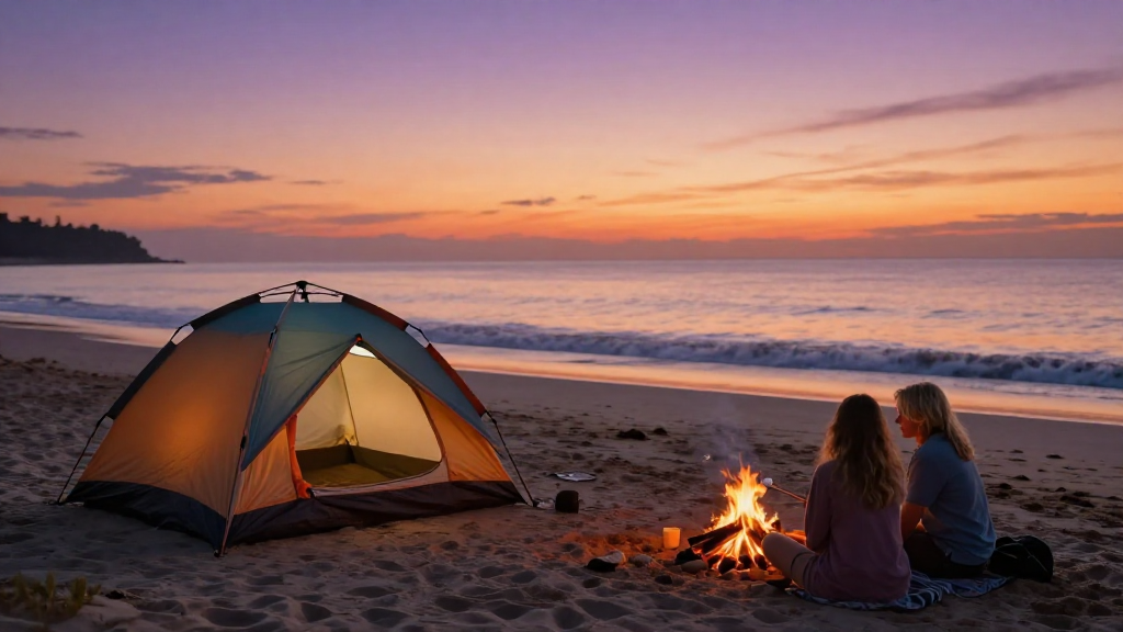 How to Camp Next to the Ocean
