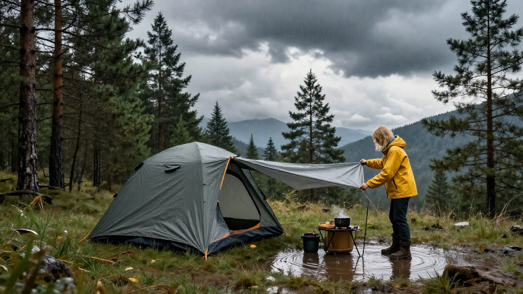 How to Handle Bad Weather While Camping