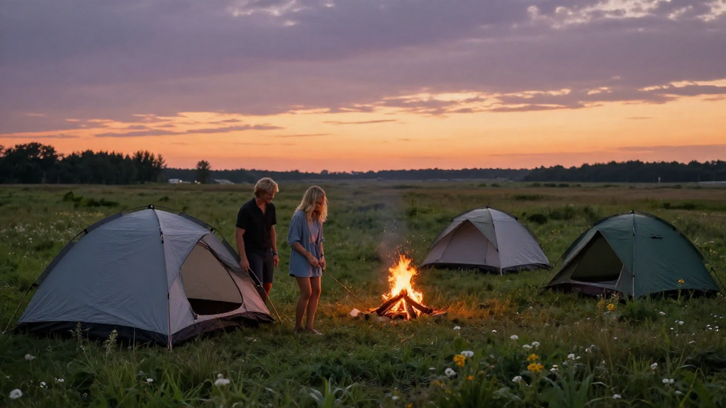 How to Camp in Open Fields