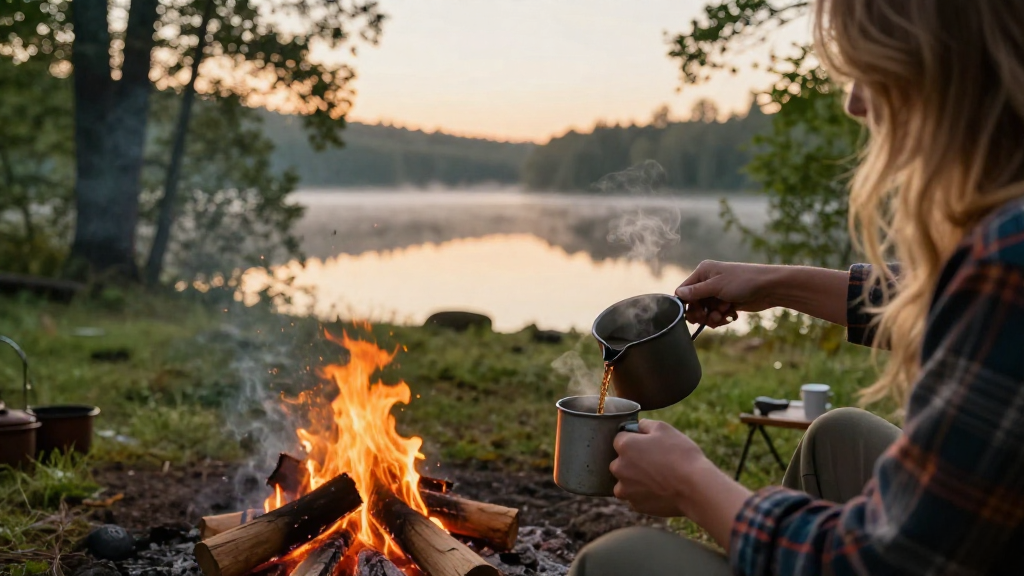 How to Make Coffee While Camping