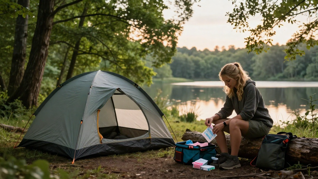 How to Manage Your Period While Camping