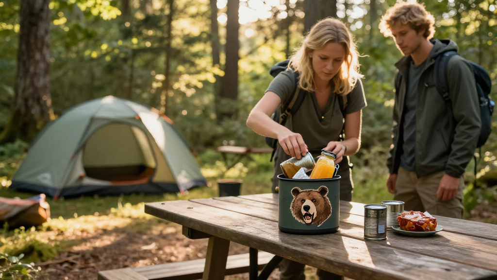 How to Use a Bear Canister While Camping
