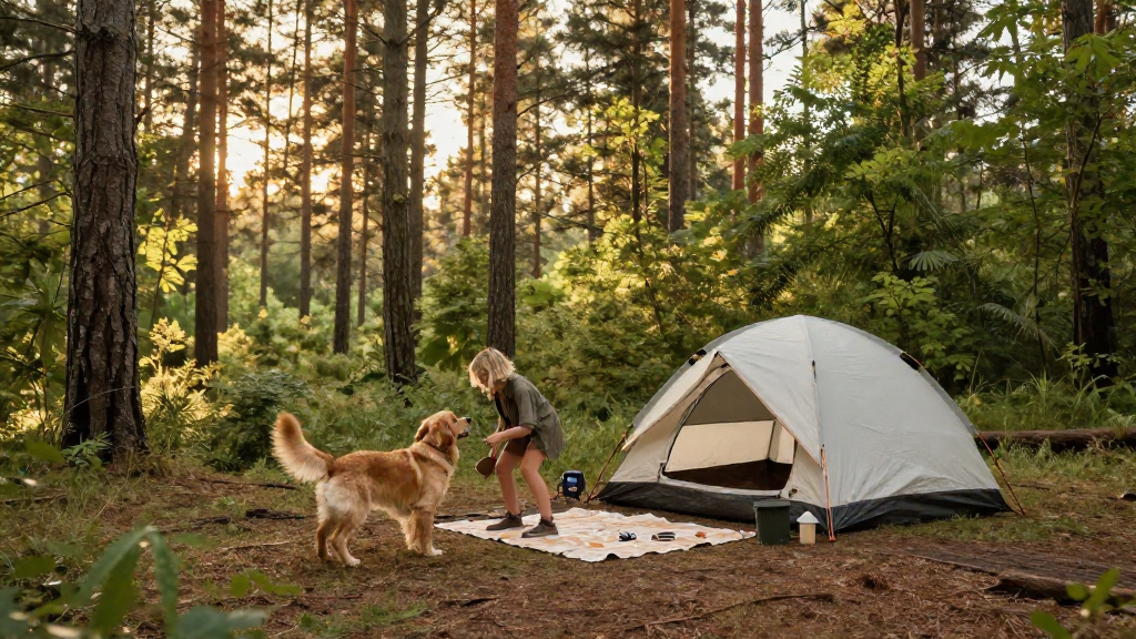 How to Go Camping with Dogs