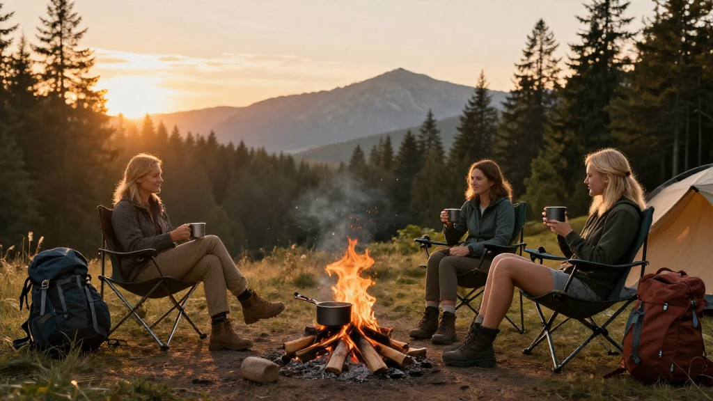 What to Do After a Long Hike When Camping